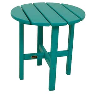 18 in. Aruba Round Patio Side Table