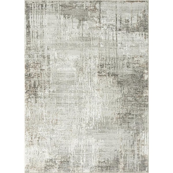 LUXE WEAVERS Camelia Collection Modern Abstract Beige 5x7 Indoor   Beige Area Rugs 1680 Beige 5x7 64 600 