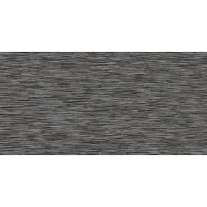 Sothis Black 23.45 in. x 46.97 in. Textured Porcelain Rectangle Wall and Floor Tile (15.29 sq. ft./Case) (2-pack)