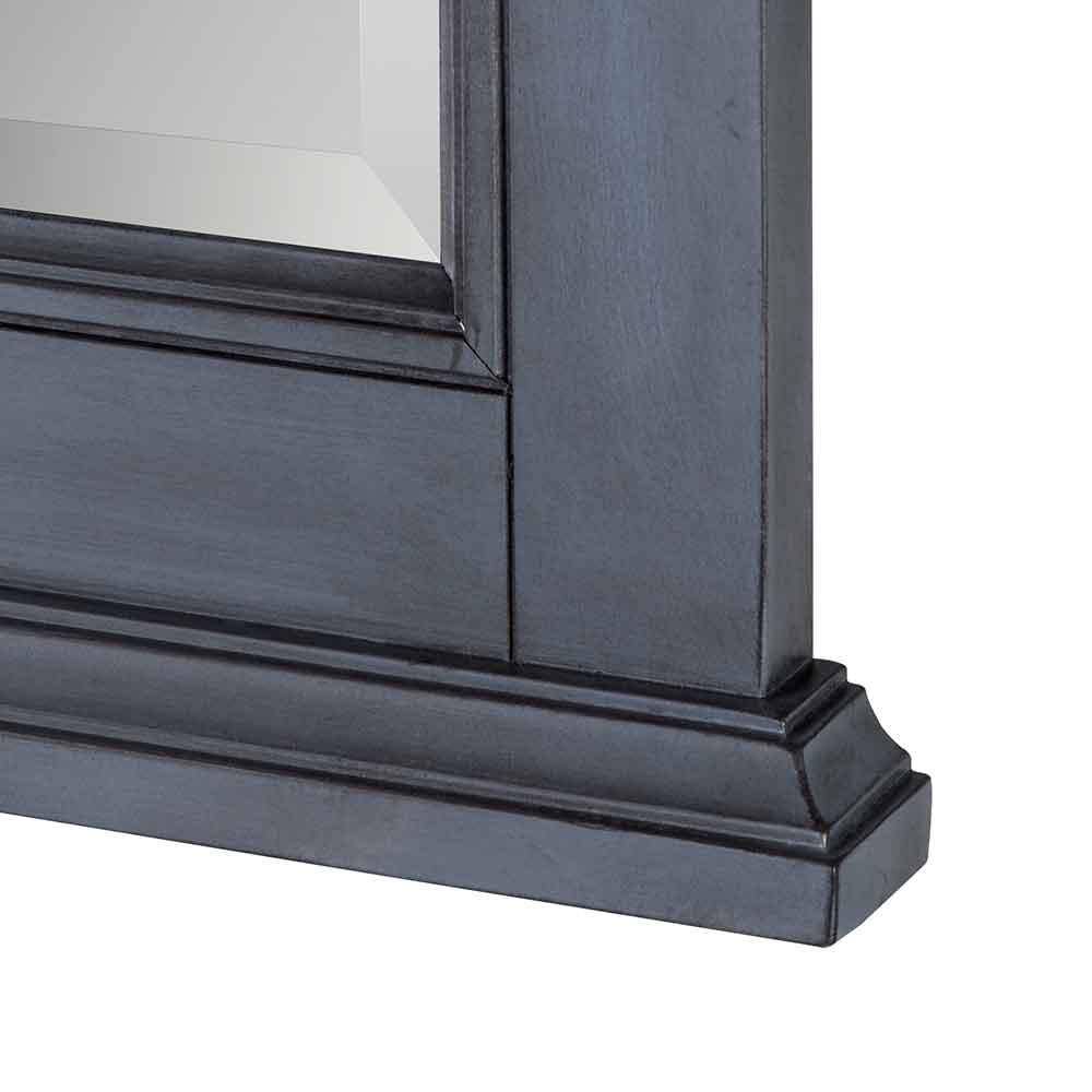 Brantley Harbor Blue Wood Framed Bathroom Vanity Mirror