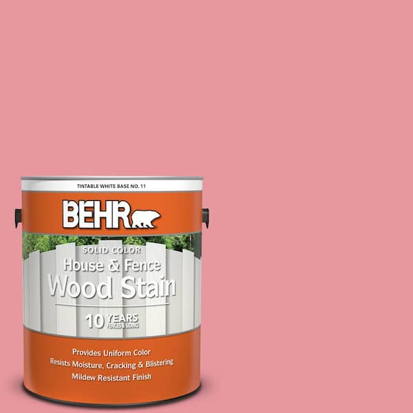 BEHR 1 gal. #P160-3 All Dressed Up Solid Color House and Fence Exterior Wood Stain