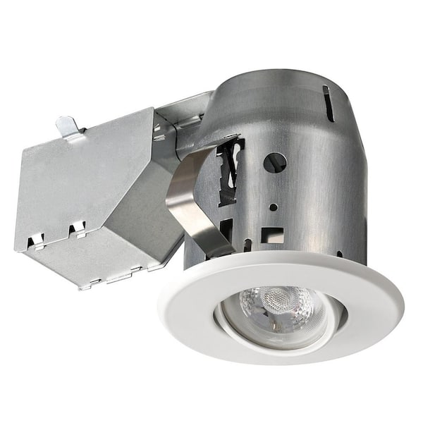 Commercial Electric LED Directional 3 in. White Recessed Kit