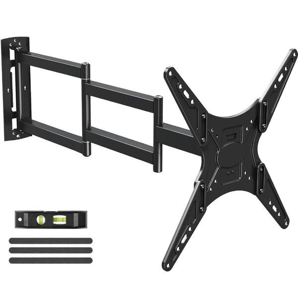Long Arm Corner TV Mount 26-65" – 37.4" Extension, Full Motion, VESA 400x400, 77lbs