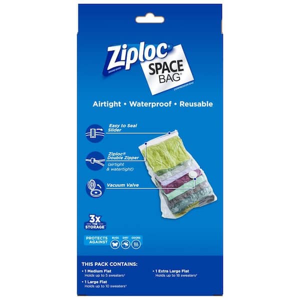 Ziploc® 2-Gallon Storage Bags - Extra Large Size - 2 gal Capacity