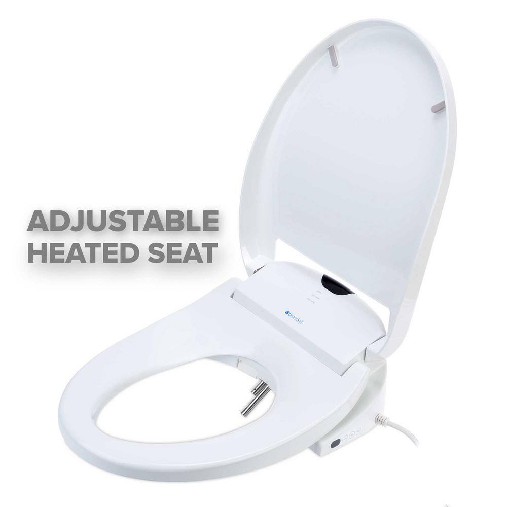 Brondell Swash 1000 White Advanced Bidet Toilet Seat