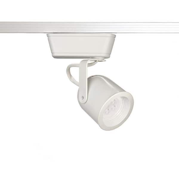 WAC LIMITED HT-808 1-Light White Low Voltage Track Head with 8-Watt LED Bulb 50-Watt Max for H Track