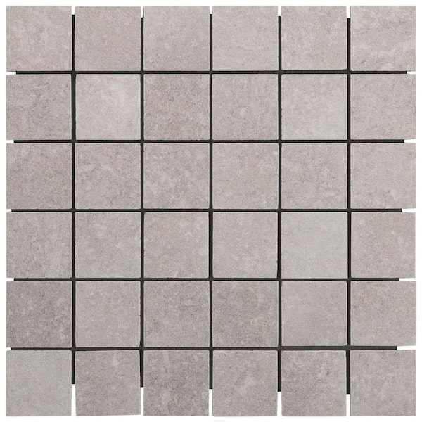 Ivy Hill Tile Urbane Linen Warm Gray 11.81 in. x 11.81 in. Matte