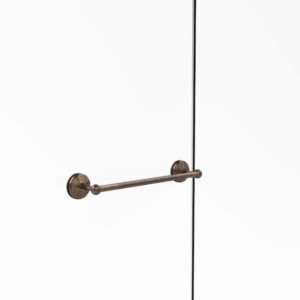 Allied Brass Monte Carlo Collection 18 in. Shower Door Towel Bar in Venetian Bronze