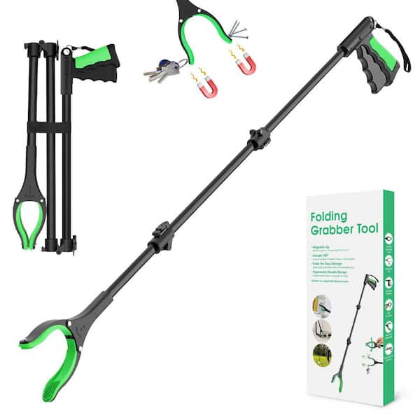 Misopily 52 in. Foldable Extra Long Grabber Reacher Tool with