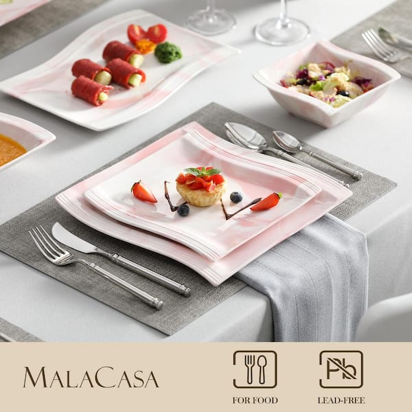 Malacasa 6 - PieceDinner Plate Set