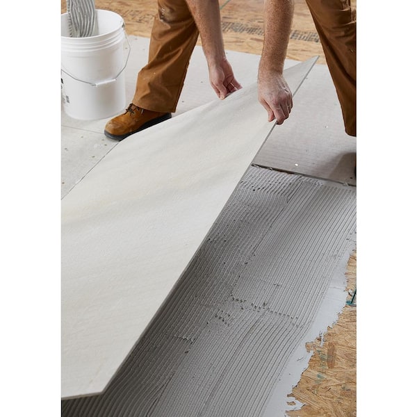 James Hardie - HardieBacker 1/4 in. x 3 ft. x 5 ft. Cement Backerboard