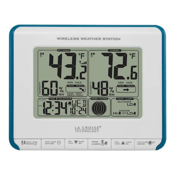 La Crosse Technology Wireless Weather Station with Heat Index and Dew Point