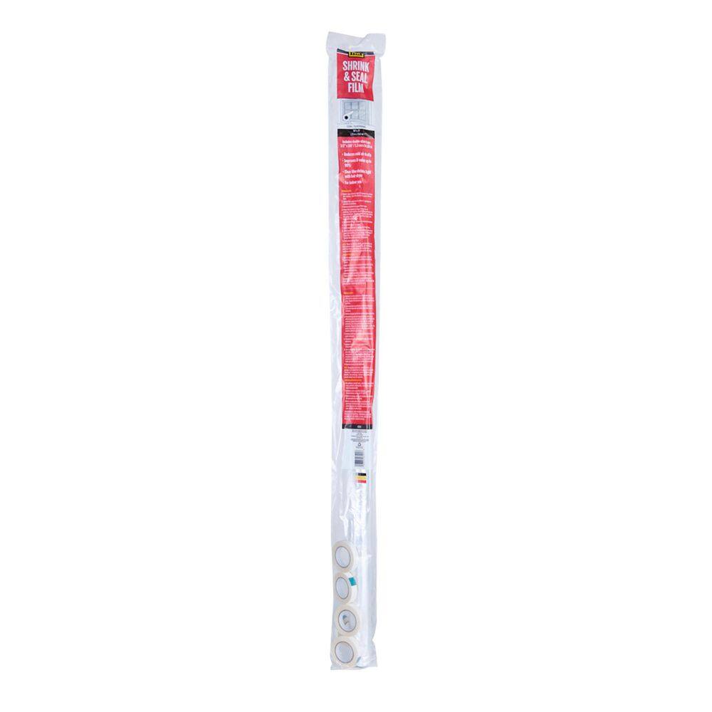84 in. x 25 ft. Shrink and Seal Film and Tape Window Bulk Adhesive Weatherstrip Roll price history on PriceWatchPro