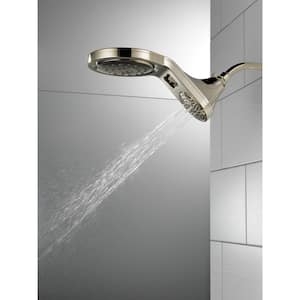 Delta 75569SN 5 Spray Settings H2OKinetic Wave Showerhead Brushed Nickel for sale online 