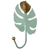 FABULAXE Metal Decorative Modern Wall Mounted Hook Leaf Design Single Prong  Hanger, Elliptical Leaf QI004340.D - The Home Depot