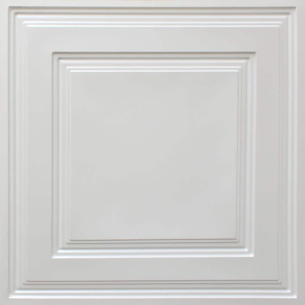 Falkirk Perth Pearl White 2 ft. x 2 ft. Decorative Modern Lay In Ceiling Tile (200 sq. ft./case) price history on PriceWatchPro