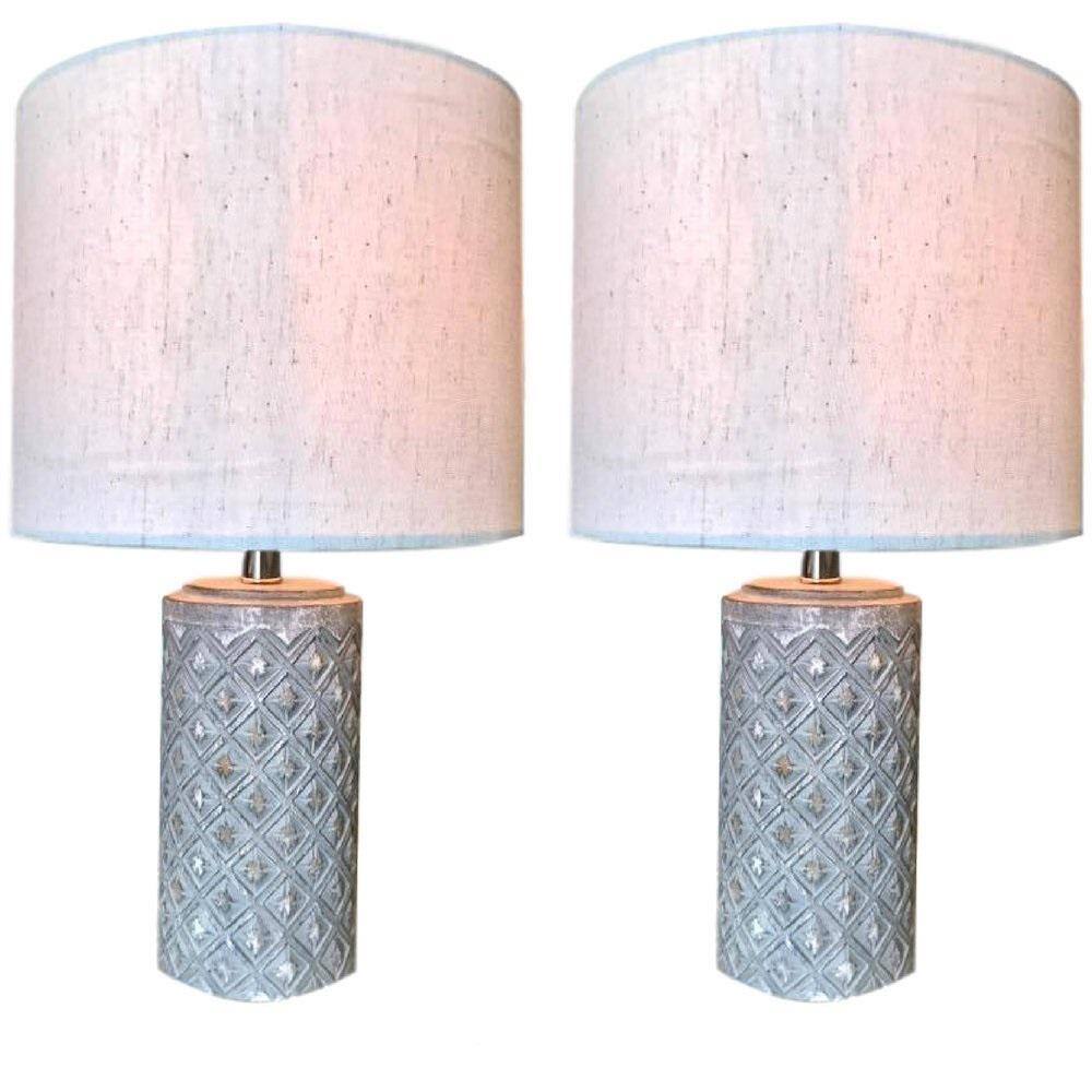 boho lamps set of 2