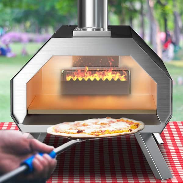 Remote thermometer for pizza oven