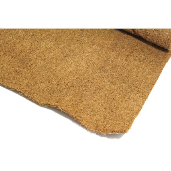 Coco Liner Bulk Roll With 24*33 Inch For Wall Hanging Basket Pad Coir Mat Carpet 