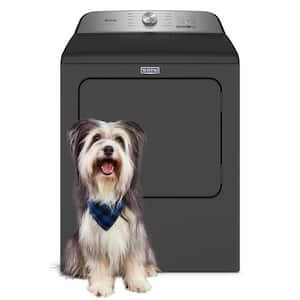 7.0 cu. ft. Vented Pet Pro Electric Dryer in Volcano Black