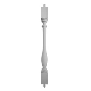 Endurathane 500 Series 28 in. H x 2.5 in. W White Resin Stair Baluster