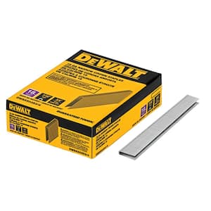 3/4 in. x 7/32 in. 18-Gauge Glue Collated Narrow Crown Staples (5,000 per Box)