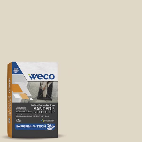 WECO W-701 Riviera Sand 25 lb. Sanded Grout
