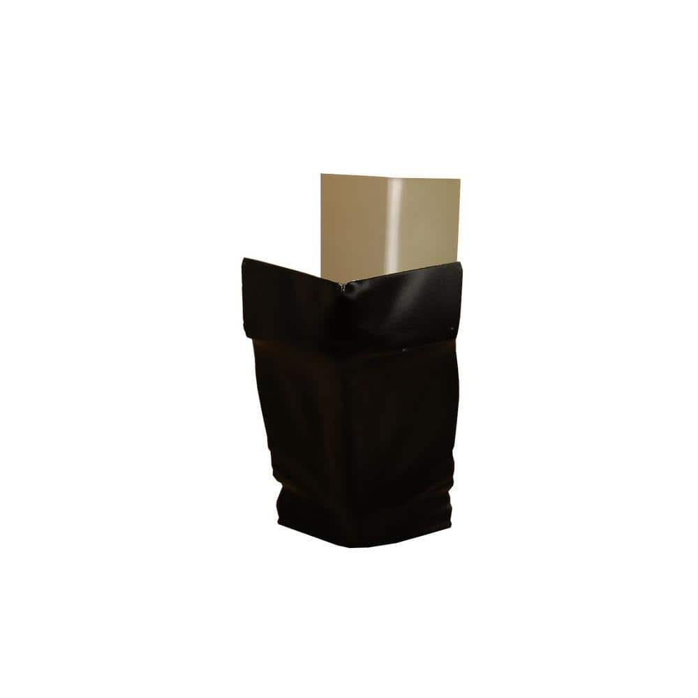 6 in. Black Aluminum K-Style Outside Gutter Strip Miter price history on PriceWatchPro