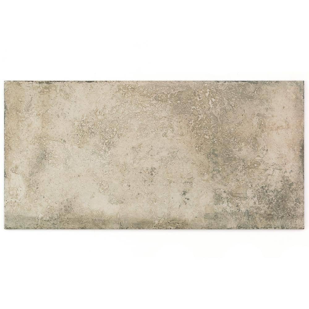 Granada Delfi Dark Beige 4 in. x 0.35 in. Travertine Look Porcelain Tile Sample price history on PriceWatchPro