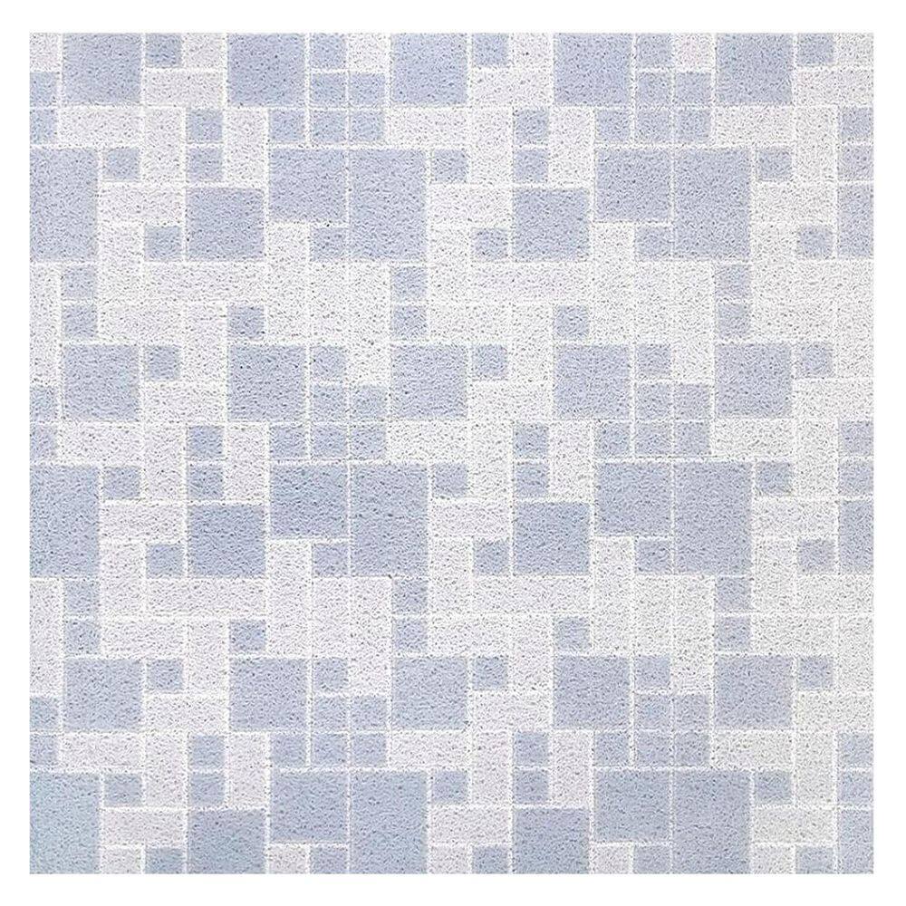 Btah Square Shower Mat Non Slip 36 in. x 36 in. L x Extra Large Loofah Textured Foot Massage Bathroom Wet, Grayish Blue price history on PriceWatchPro