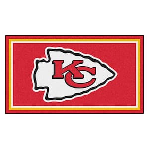 NFL - Kansas City Chiefs 3 ft. x 5 ft. Ultra Plush Area Rug