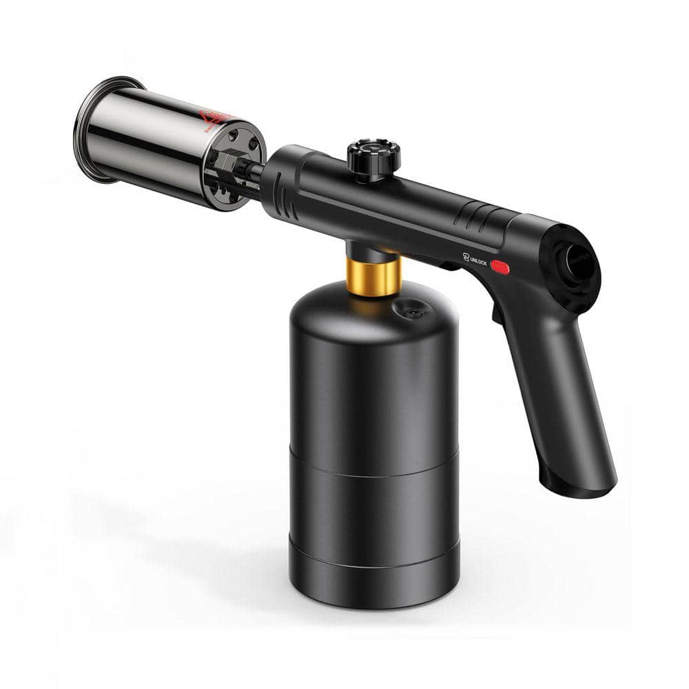 Lynzavix Propane Torch Gun Black Metal Kitchen Cooking Blow Torch