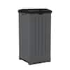 Suncast 39 Gal. Resin Patio Trash Can GH3900 - The Home Depot