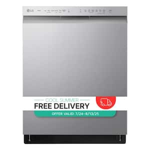 LG 24 in. Top Control Smart Wi-Fi Enabled Dishwasher