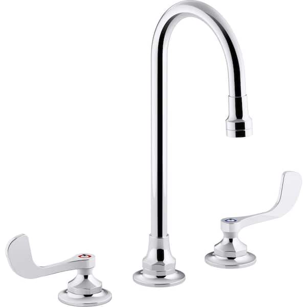 KOHLER Triton Bowe 1.0 GPM 8 in. Widespread 2-Handle Bathroom Faucet with Aerated Flow in Polished Chrome