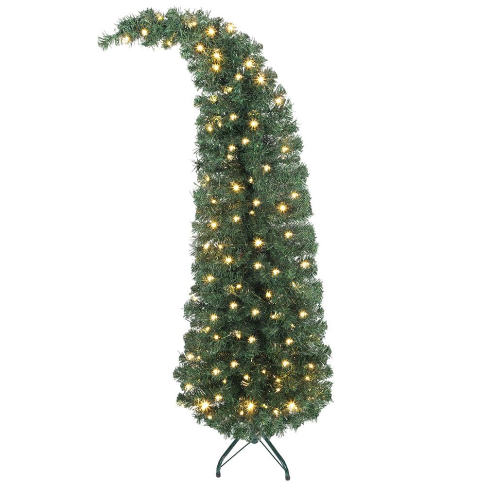 【プップさま】christmas tree ❀ * 100cm クリスマスツリー Ama pear 5 ft. Pre-lit Bent Top Artificial Christmas Tree Xmas