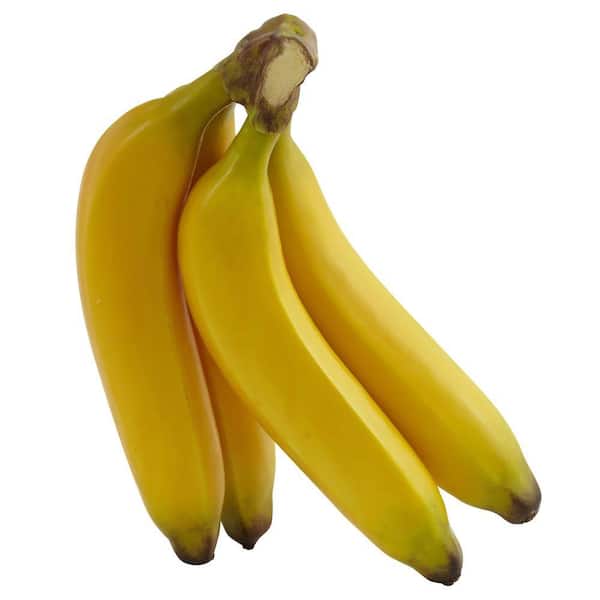 Nearly Natural Banana Bunch (Set of 4)