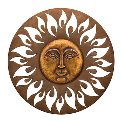 Outdoor Wall Decor The Home Depot - Outdoor Wall Decor Metal Sun Outdoor Wall Decor The Home Depot - Outdoor Wall Decor Metal Sun