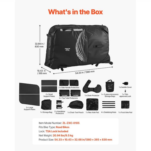 SKYSHALO Bike Travel Bag, Transport Universal Bicycle Storage Case