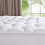 Puredown 15 in. King Polyester Mattress Pad