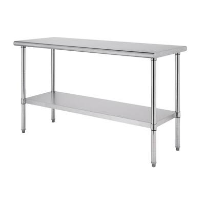 Kitchen Prep Tables Carts Utility Tables The Home Depot