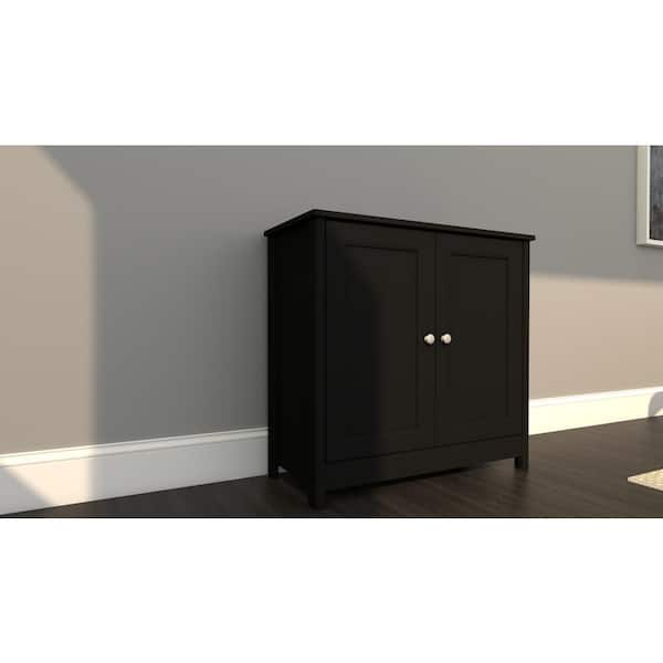 SAUDER Select Raven Oak Accent Storage Cabinet with 2-Doors 433243 - The  Home Depot