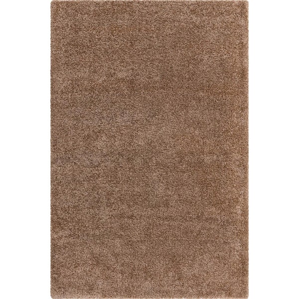 Unique Loom Solo Calabasas Light Brown 5' 0 x 7' 7 Area Rug