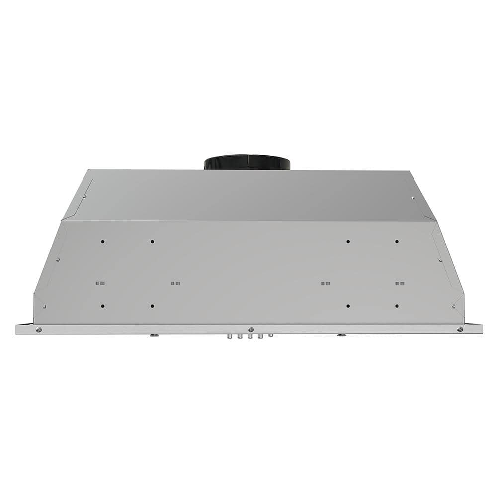 Streamline 28-inch Brushed Stainless Steel Insert Range Hood with Charcoal Filter