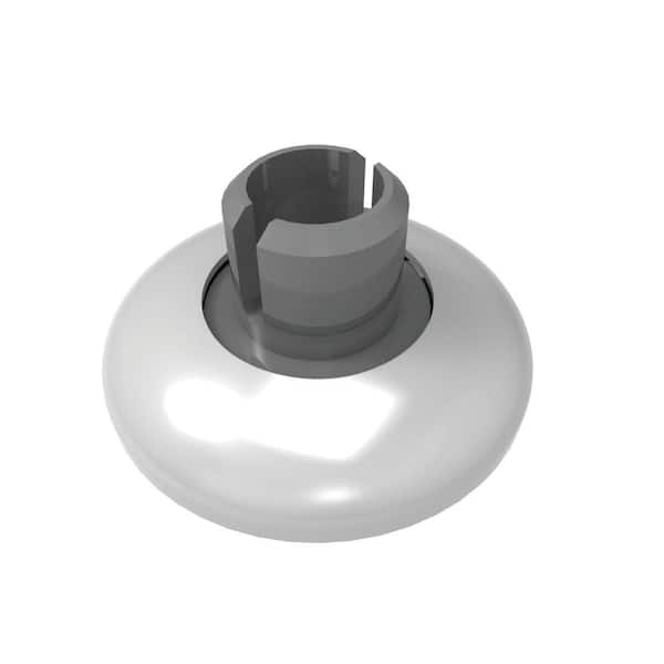 RDI White Handrail Straight Return Mount