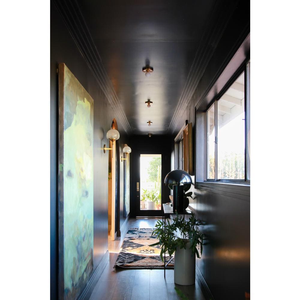 Primed White Wood Crown Moulding, 96" Length, 5.5" Width