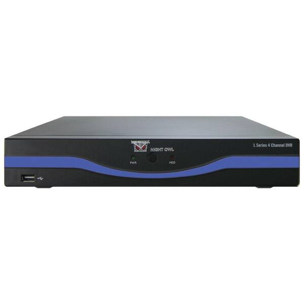 Night Owl L-Series 4-Channel 960H Digital Video Recorder with 500GB Hard Drive-DISCONTINUED