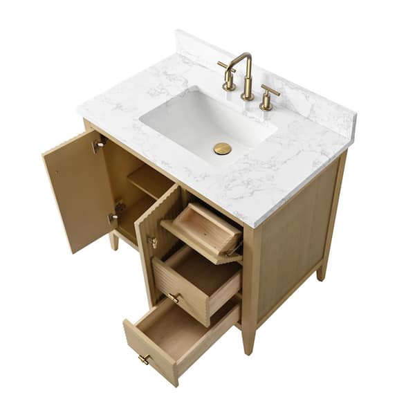Vanity Art 36 in. W x 22 in. D x 38 in. H Single Sink