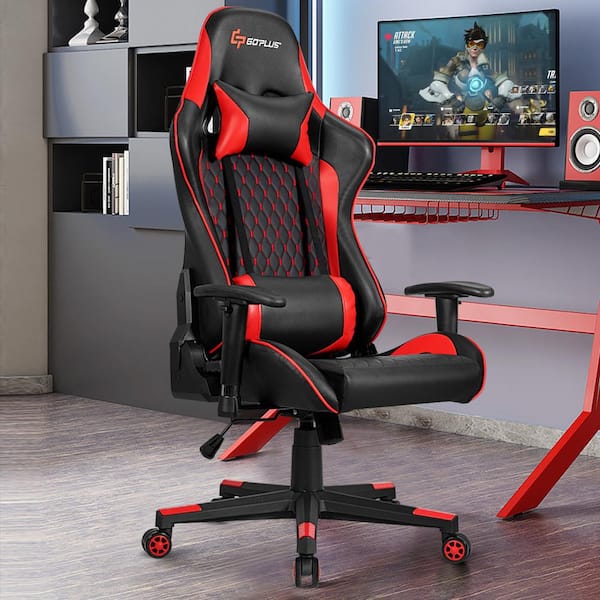 https://images.thdstatic.com/productImages/92b81337-1316-4460-a4c5-28295e2367ad/svn/red-costway-gaming-chairs-hw62040re-31_600.jpg