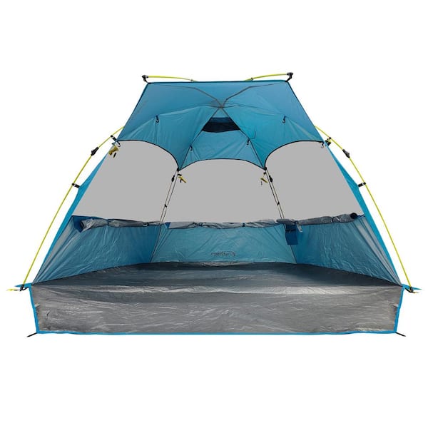 Outdoors Professional Beach Sun Blue Pop-up Shelter Tent